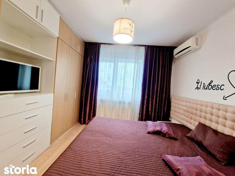 Apartament cu 3 camere decomandat, mobilat în Central