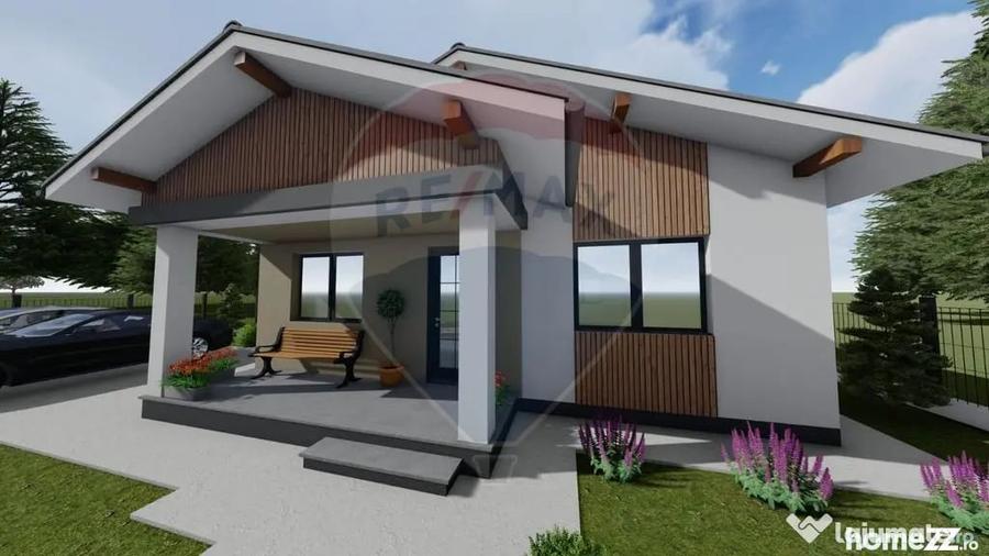 Casă cu 3 camere cu Teren 450 Mp în Tăuții-Măgherăuș