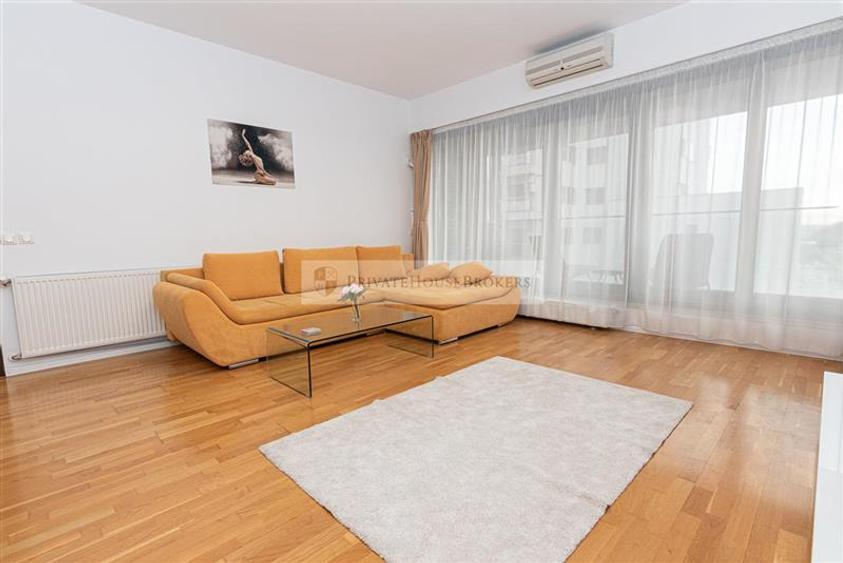 Apartament cu 2 camere semidecomandat, mobilat în Pipera