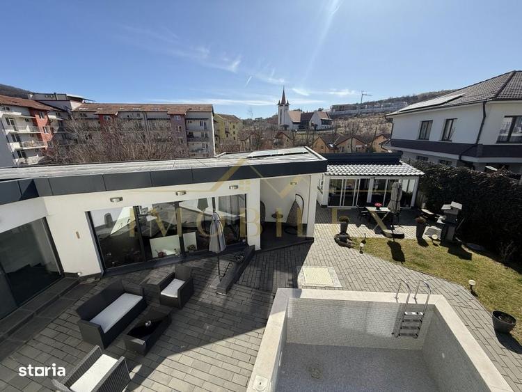 Casa tip vila exclusivista, 5 camere, piscina, Floresti - 3