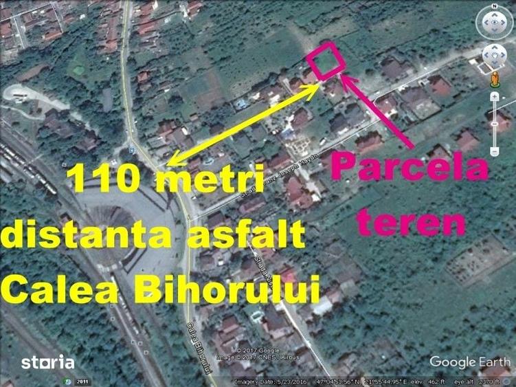 Teren Dimitrie Anghel ( Bihorului) 600 mp cu Puz cu toate utilitatile - 3