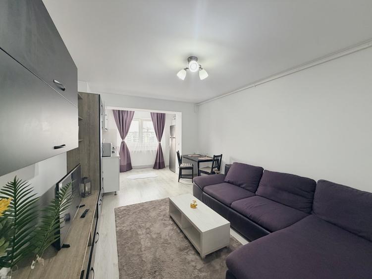 Apartament cu 2 camere semidecomandat, mobilat în Theodor Pallady