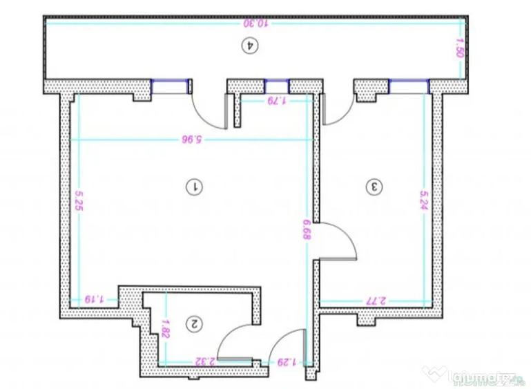 Apartament 2 camere, 50 mp, finisat, zona Donath - 6