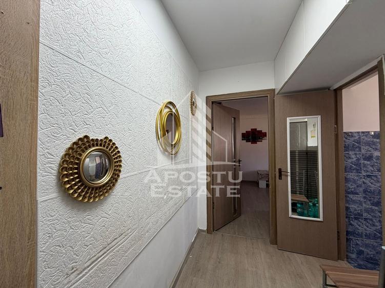 Apartament cu 2 camere semidecomandat, mobilat în Șagului