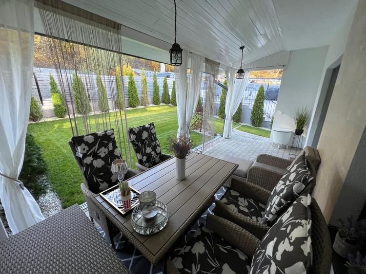 Duplex cu 4 camere cu Canalizare în Popești