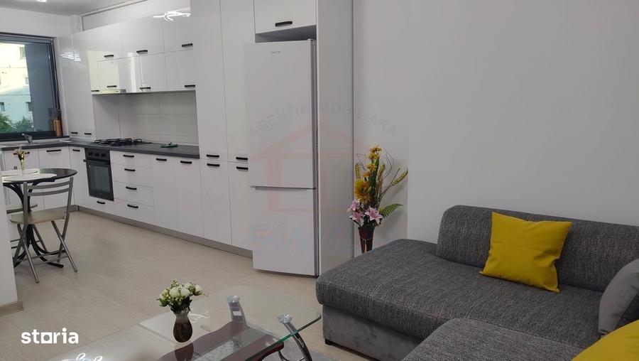 Apartament cu 2 camere, mobilat în Micro 17