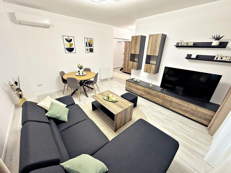 Apartament cu 2 camere decomandat, mobilat în Podu Roș