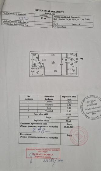 Garsonieră semidecomandată în Drumul Taberei