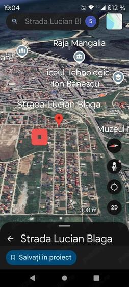 Teren de 1000 mp, în Central