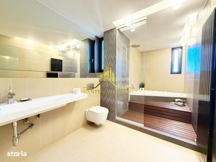 3 camere, ultrafinisat, mobilat lux, terasa, parcare, Andrei Muresanu