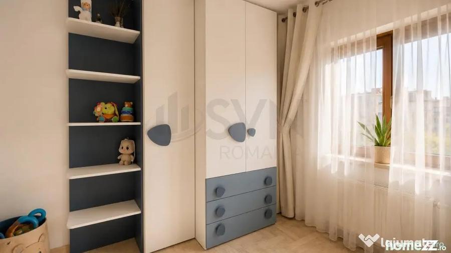 Apartament cu 4 camere semidecomandat în Aviației