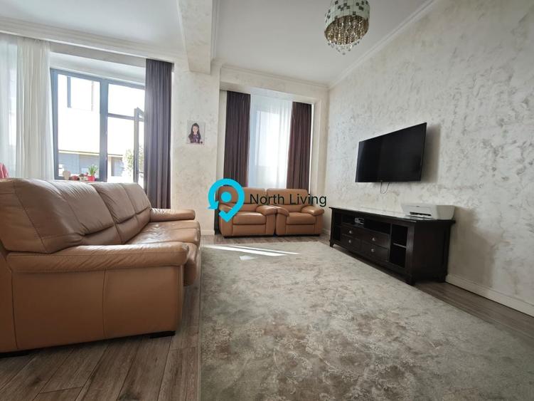 Apartament cu 3 camere semidecomandat, mobilat în Dămăroaia