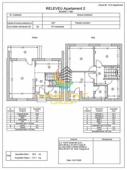 Vânzare Casa Înșiruită | 118 mp | P+1 | Popești Leordeni - 3