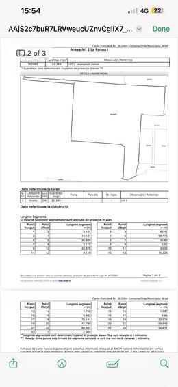 Teren de 11380 mp, în Exterior Vest