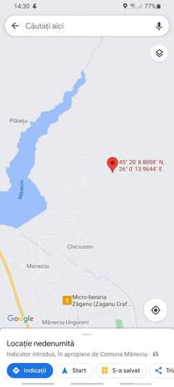 Teren de 10000 mp, în Chiciureni
