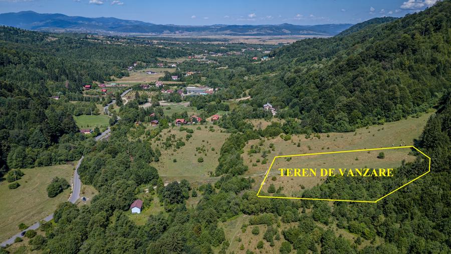 Teren Construcții extravilan de 13015 mp, în Glăjărie