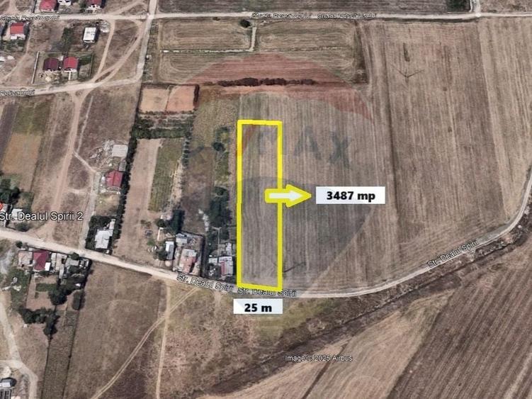 Teren Construcții intravilan de 3487 mp, în Cumpăna