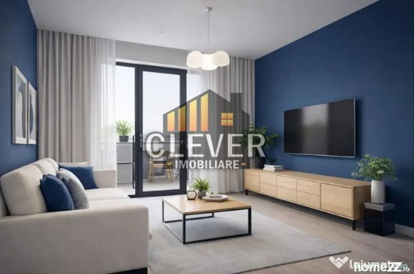Apartament cu 2 camere semidecomandat în Titan