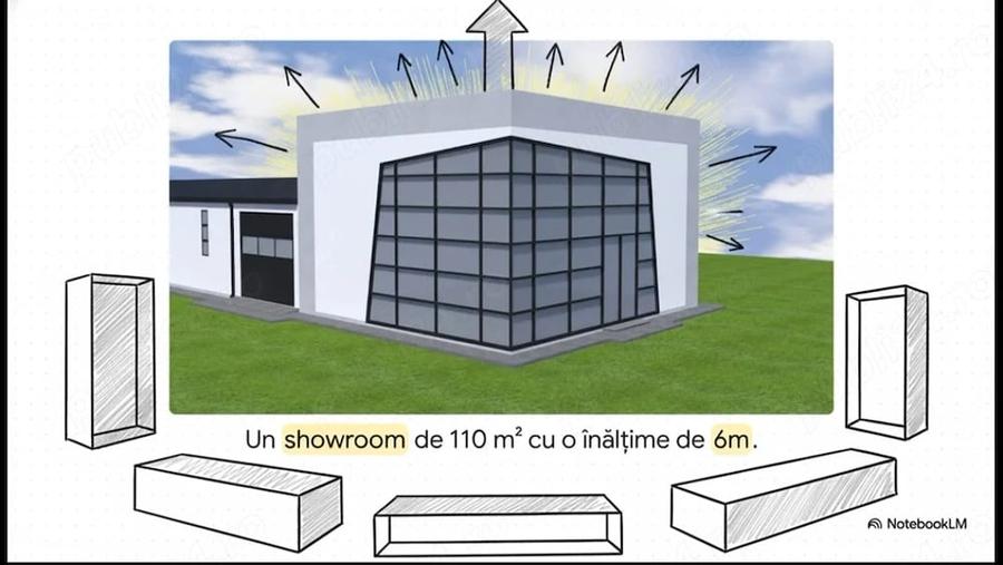 Spațiu comercial, de 440 mp, în Golești