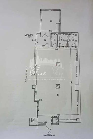 Spațiu comercial, de 122 mp, în Tomis Nord