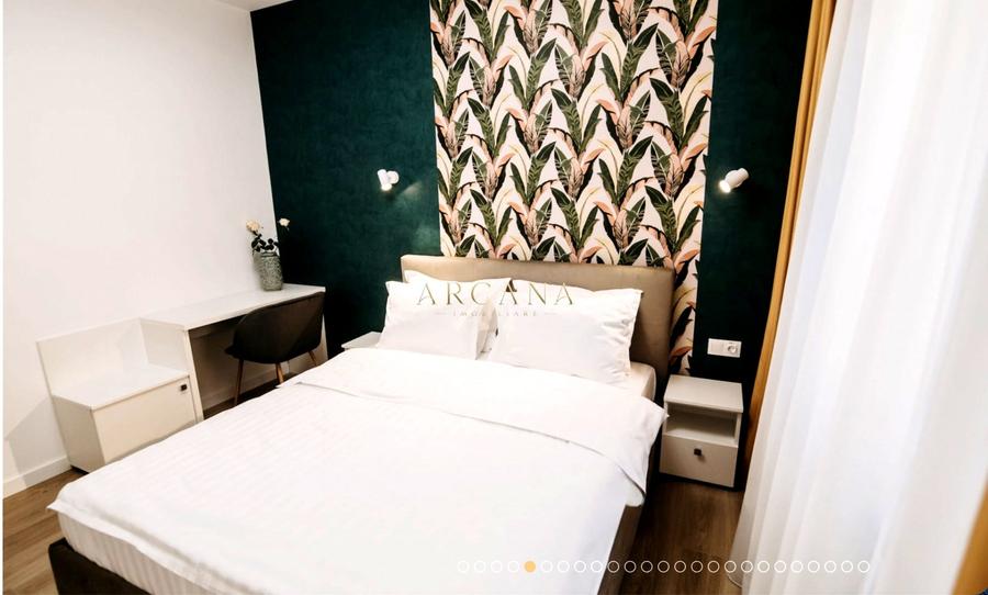 Apartament cu 2 camere semidecomandat, mobilat în Borhanci