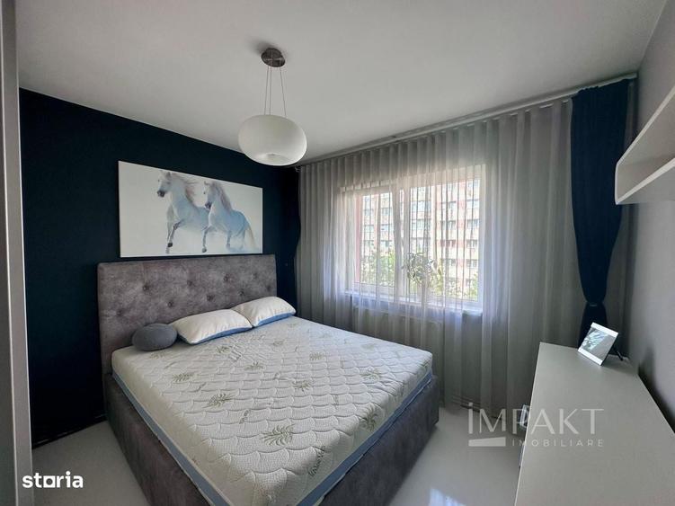 Apartament cu 3 camere, mobilat în Grigorescu