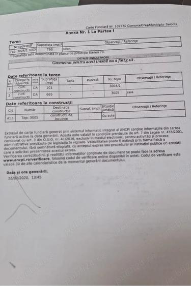 Casă cu Teren 766 Mp în Central