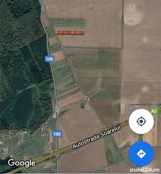 Teren de 10000 mp, în Vadu Anei