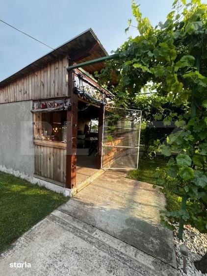 Casă cu 2 camere cu Teren 800 Mp în Șendreni