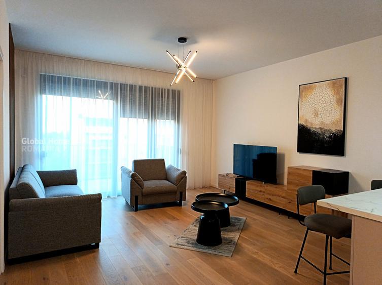 Apartament cu 2 camere semidecomandat, mobilat în Domenii