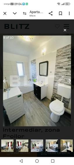 Apartament cu 2 camere decomandat în Central
