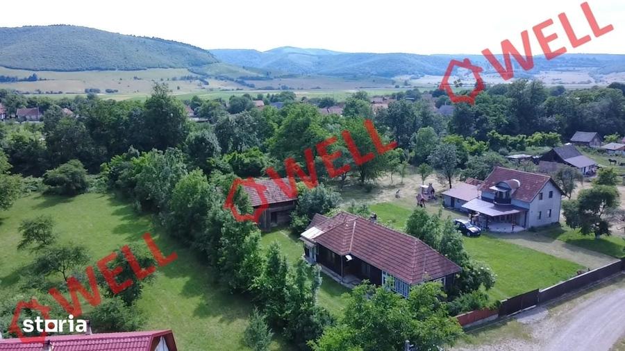 Casă cu 3 camere cu Teren 1129 Mp în Zagon