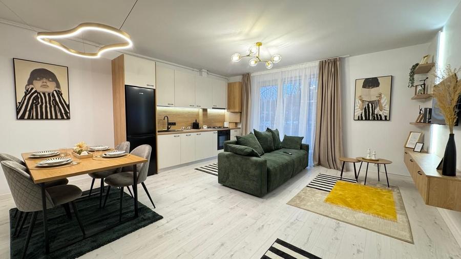Apartament cu 2 camere semidecomandat, mobilat în Mănăștur — fotografia 1