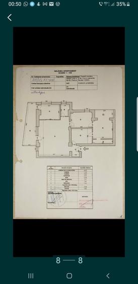 Apartament cu 4 camere semidecomandat în Central