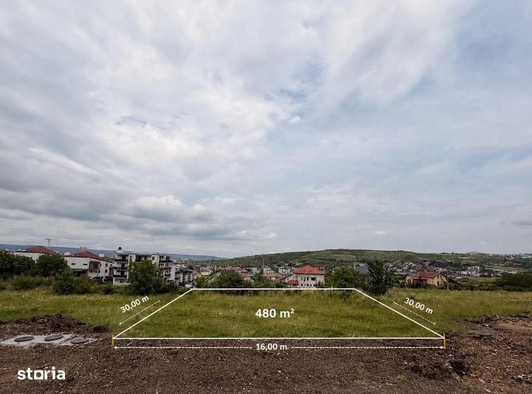Vanzare Teren Intravilan 480 Mp Borhanci, Cluj-Napoca | Puz Aprobat - 3