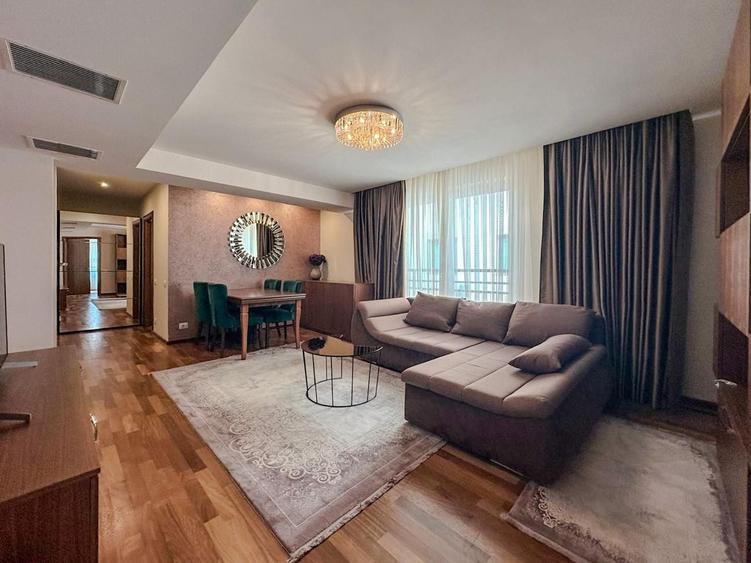 Apartament cu 3 camere decomandat, mobilat în Herăstrău