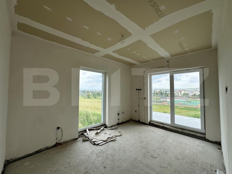 Casă individuală cu 5 camere cu Teren 500 Mp în Apahida