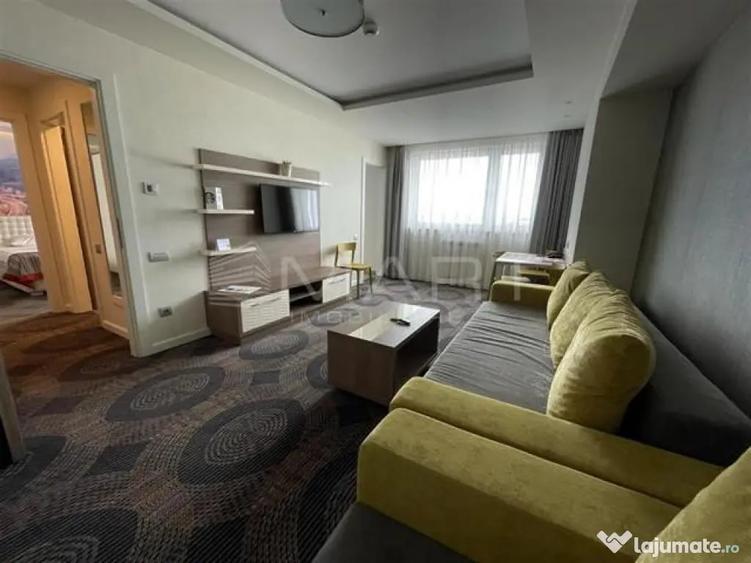 Apartament cu 2 camere nedecomandat în Mihai Viteazul