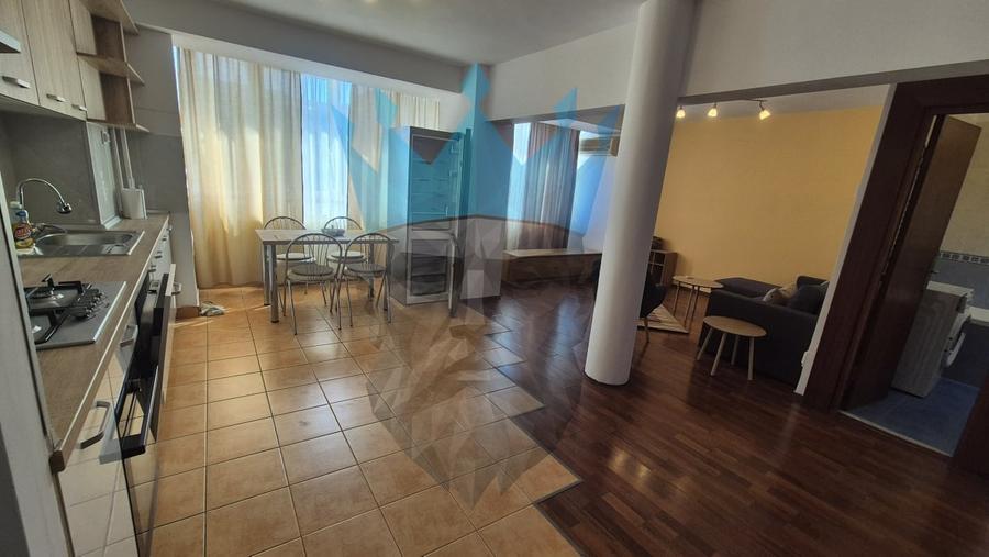 Apartament cu 2 camere decomandat, mobilat în P-ța Alba Iulia