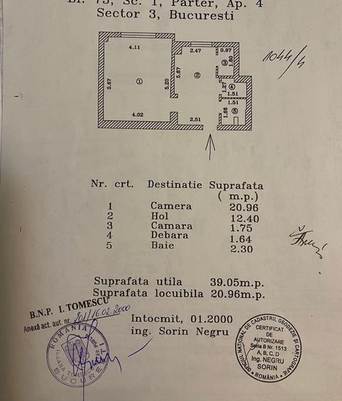 Spațiu comercial, de 40 mp, în P-ța Muncii