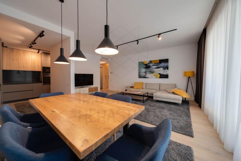 Apartament cu 2 camere decomandat, mobilat în Herăstrău — fotografia 3