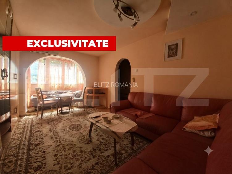 Apartament 3 camere, etaj intermediar-bloc anvelopat, zona Dacia/Torontalului