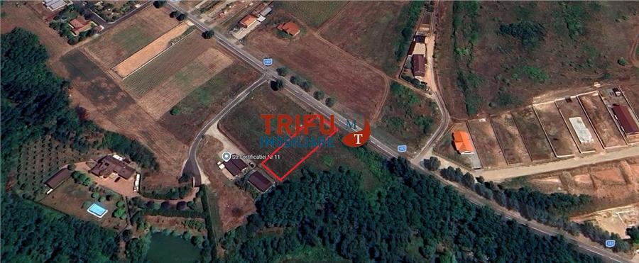 Teren Construcții intravilan de 675 mp, în Teleac
