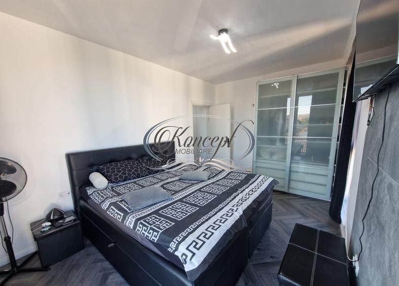 Apartament cu 3 camere semidecomandat, mobilat în Apahida