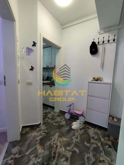 Garsonieră decomandată, mobilată în Metalurgiei