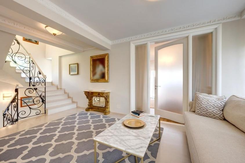 Pipera, vila lux, 6camere, curte, 4 dormitoare, Iancu Nicolae, mobilat, utilat - 4