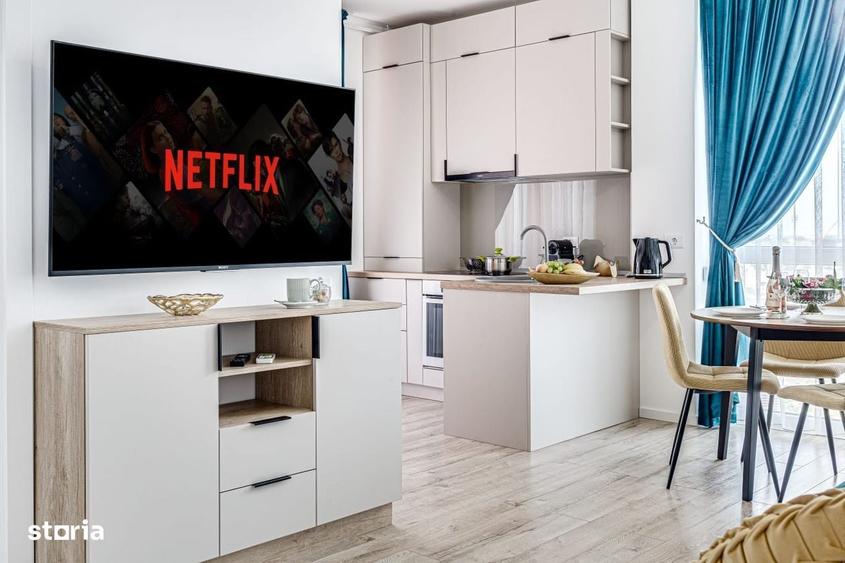 Apartament cu 2 camere semidecomandat în Central
