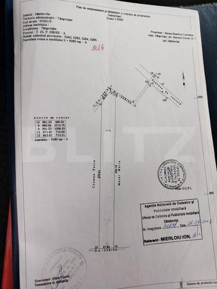 Teren Construcții intravilan de 8280 mp, în Centură