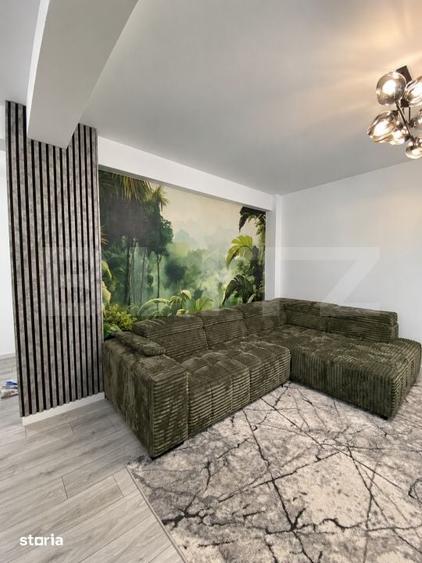 Apartament cu 3 camere semidecomandat în Obcini