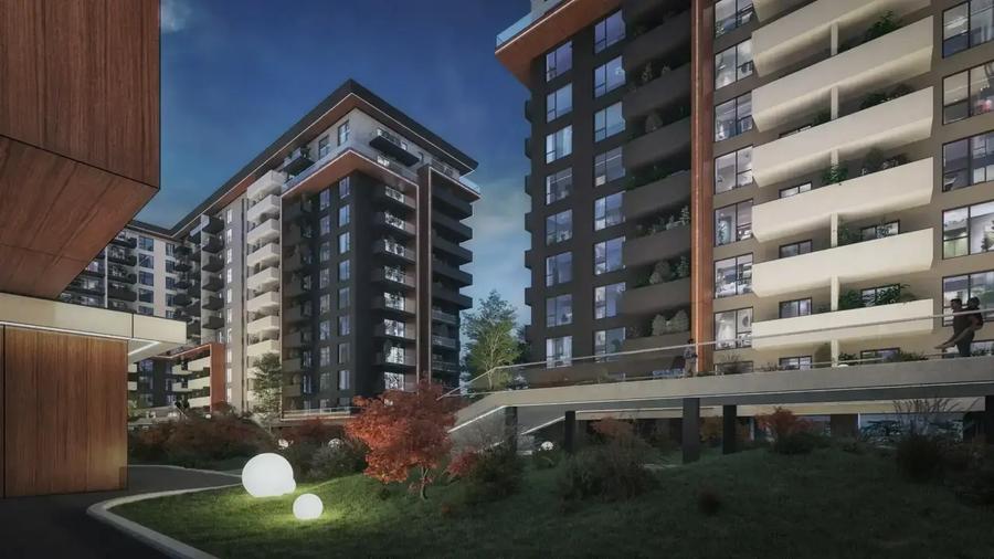 Apartament cu 3 camere decomandat în Titan